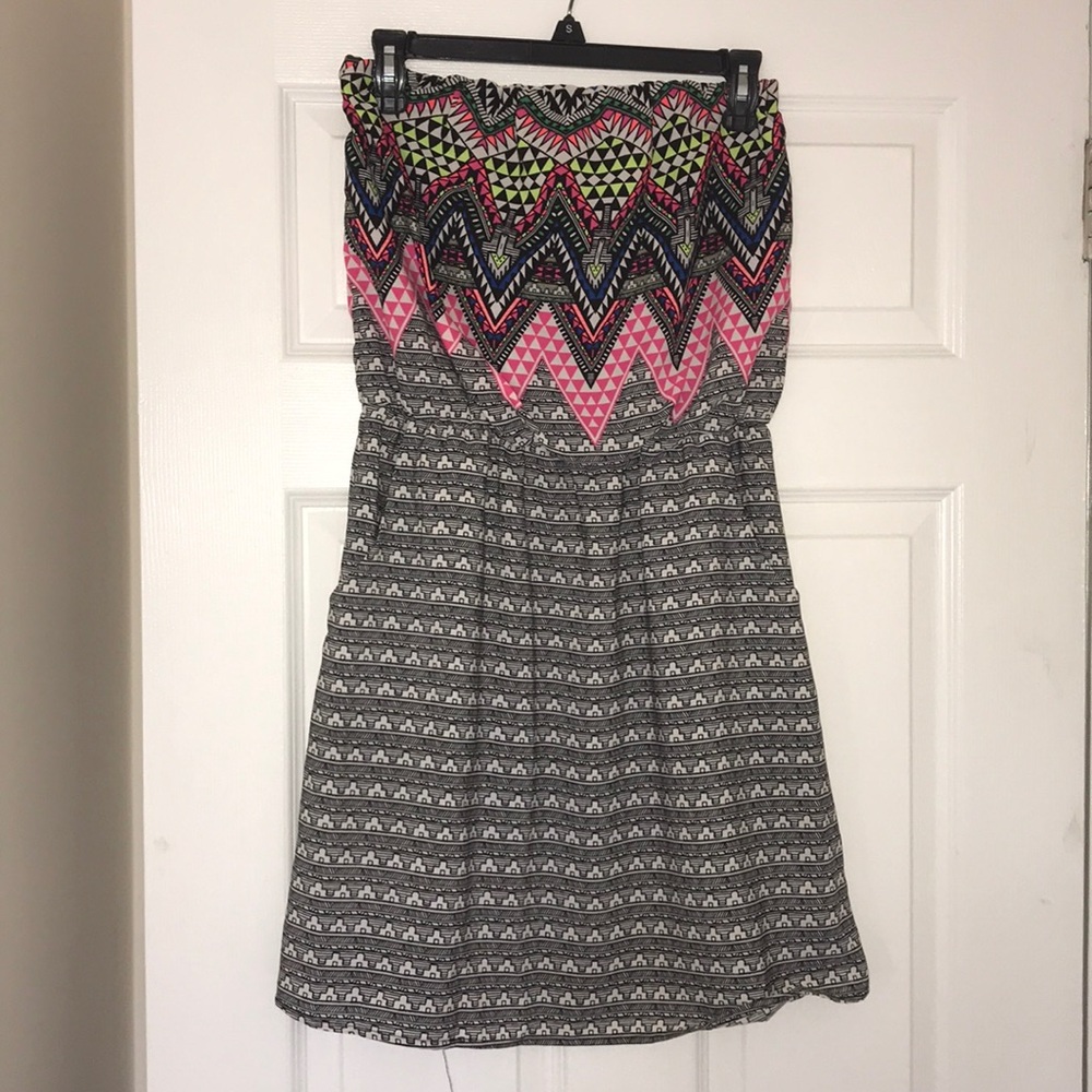 Strapless dress